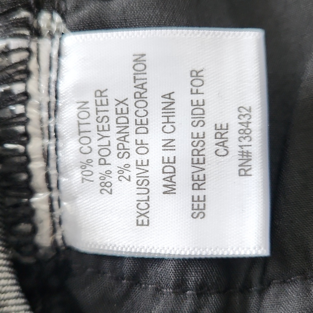 Modcloth High Rise NWOT Black Jeans Skinny Waist Size 6/27 Button Fly - Picture 9 of 13